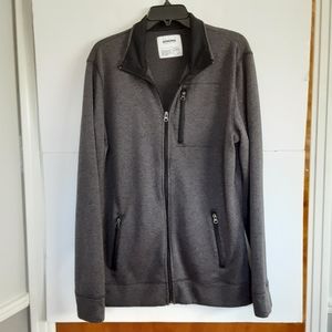 Sonoma TALL knit jacket grey large TALL